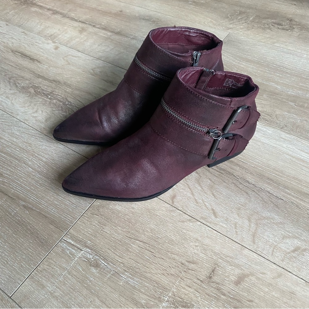 Free People x Coconuts by Matisse uptown boots double buckle ankle booties